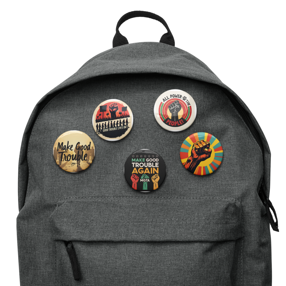 Protest Pins, Mugs and Stuff